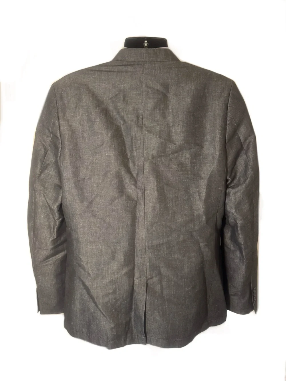 Calvin Klein Charcoal Gray Two-Button Sport Coat Blazer L